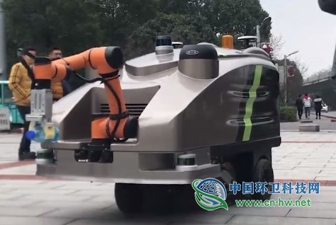 5G來了！中聯環(huán)境環(huán)衛(wèi)智慧機器人作業(yè)集群落地長沙
